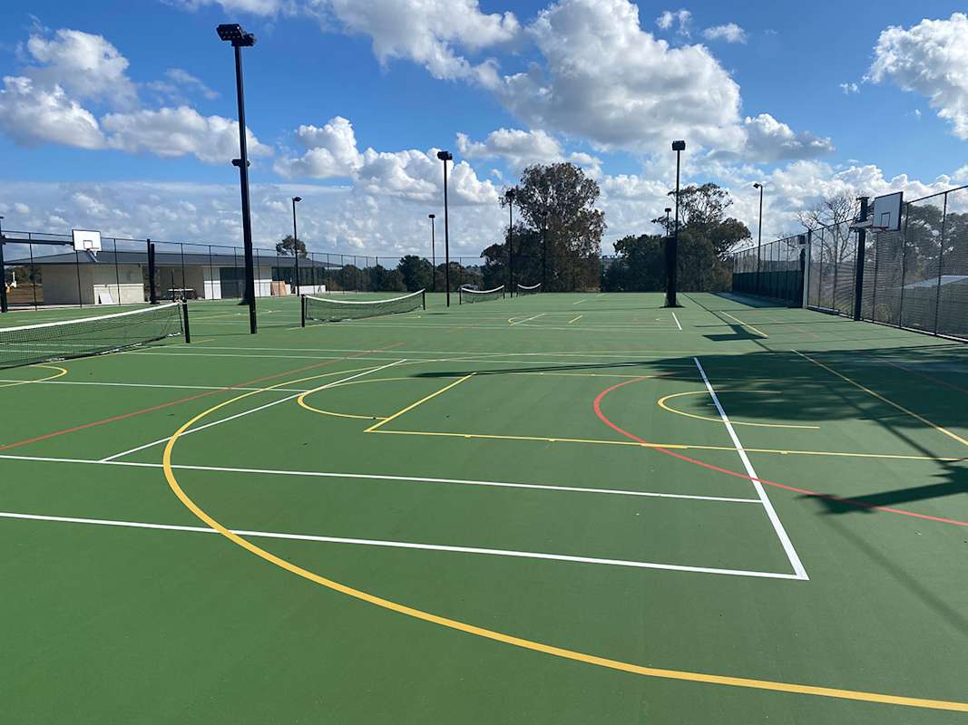 Tennis and Multicourt facility nearly ready to open | The Hilltops ...