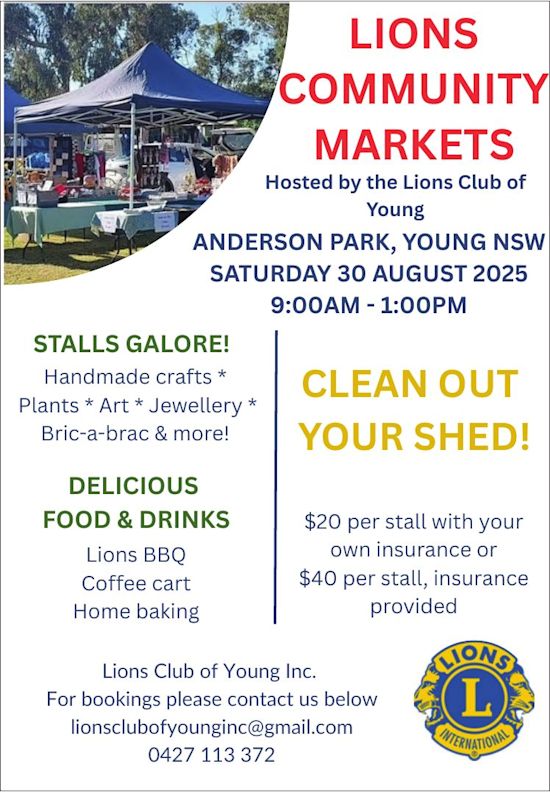 Lions Community Markets