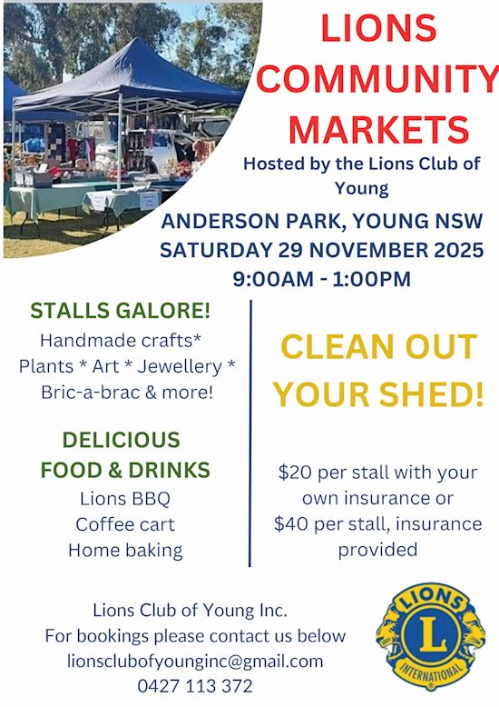 Lions Community Markets