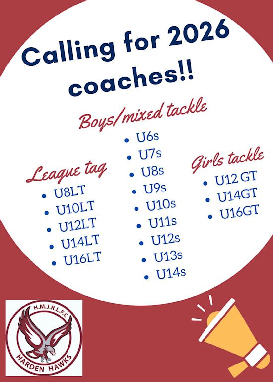 Calling for 2026 Coaches