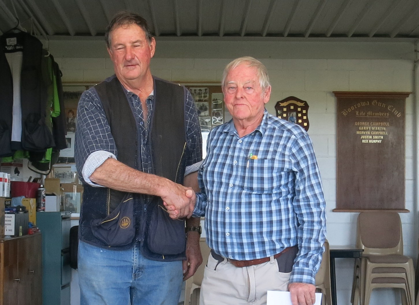 Geoff Mason and Ian Crisp