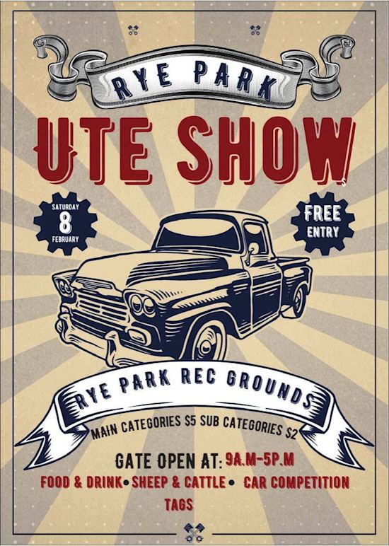 Rye Park Ute show