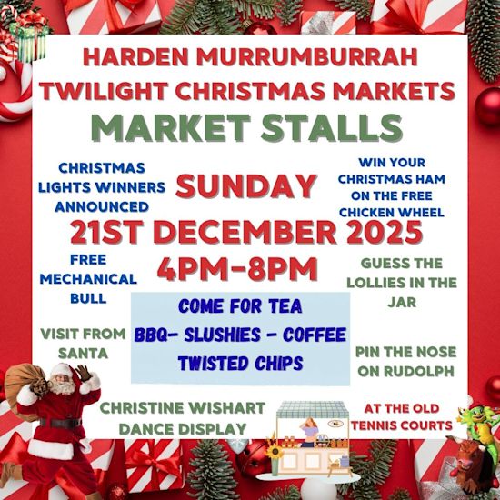 Harden Murrumburrah - christmas markets