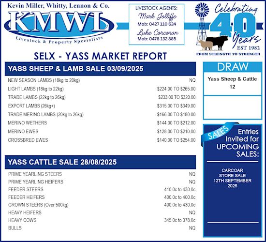 KMWL Market Report