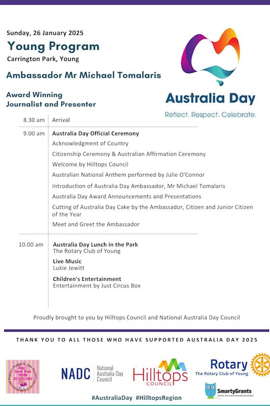 Young Australia Day