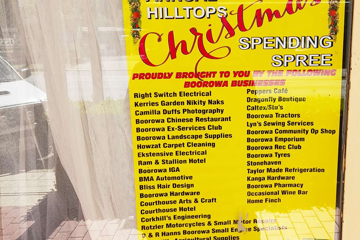 The Boorowa Christmas Spending Spree Is Go The Hilltops Phoenix the-boorowa-christmas-spending-spree-is-go-the-hilltops-phoenix