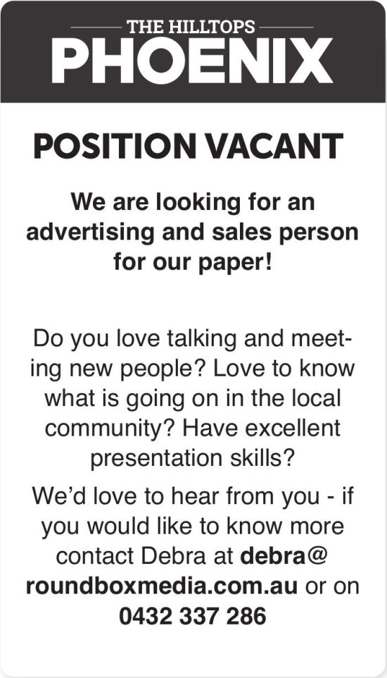 Position Vacant