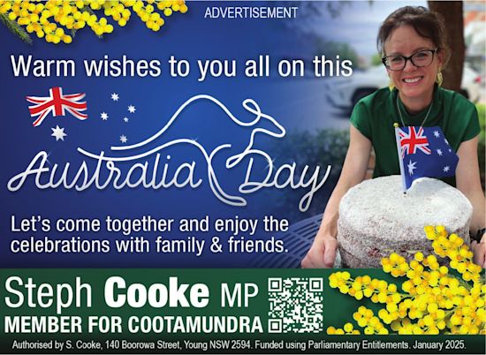 Steph Cooke - Australia Day