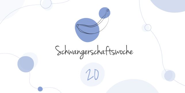 LILLYDOO Schwangerschaftskalender SSW 20 Dein Baby ist so groß wie eine Banane