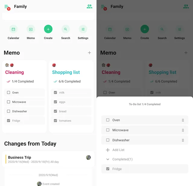 New Calendar View Layout - TimeTree