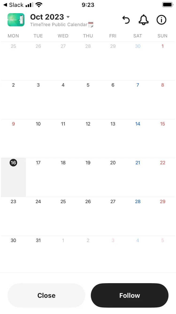 Start TimeTree Public Calendars - TimeTree