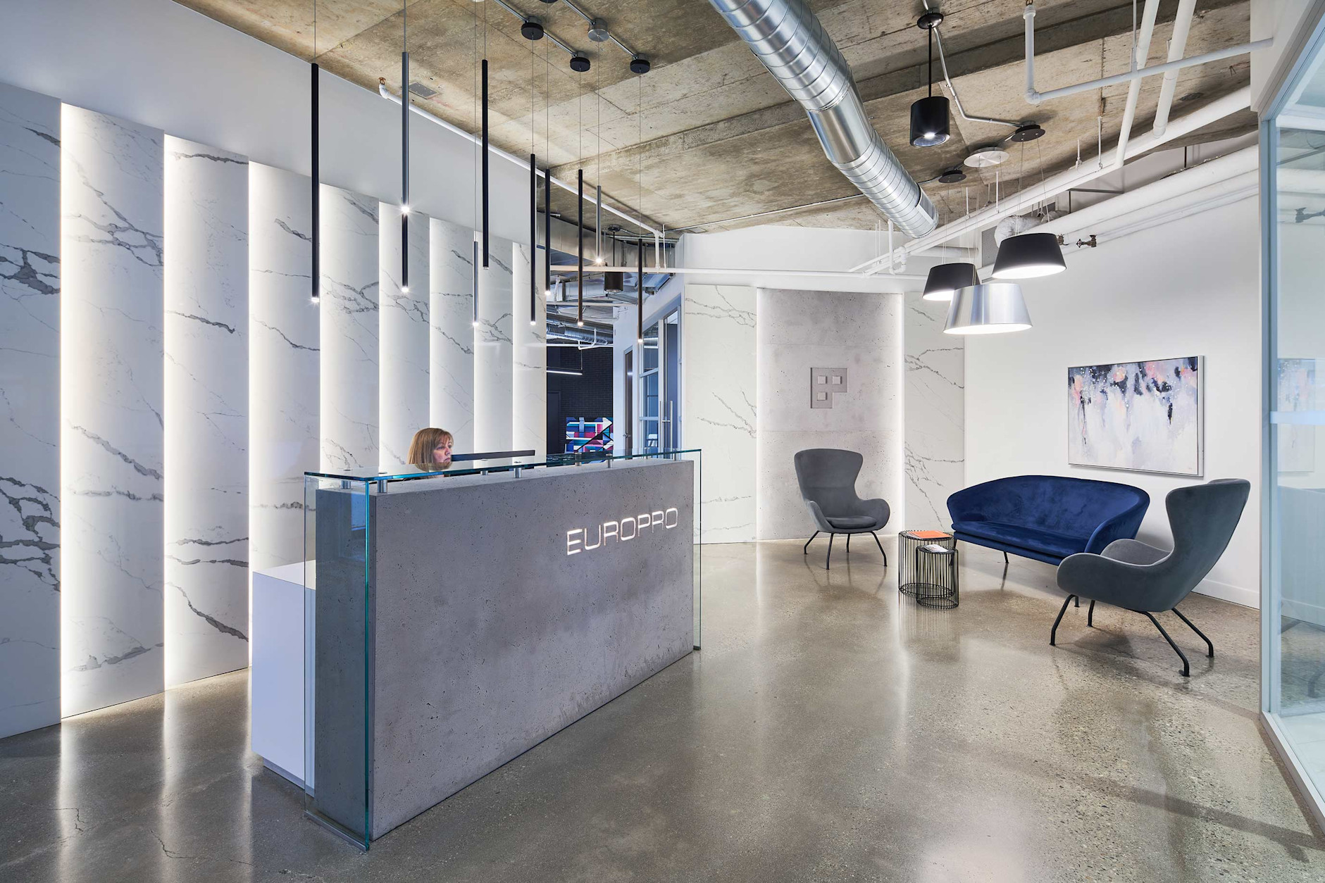 Kitchener Waterloo The Galleria Office Lobby