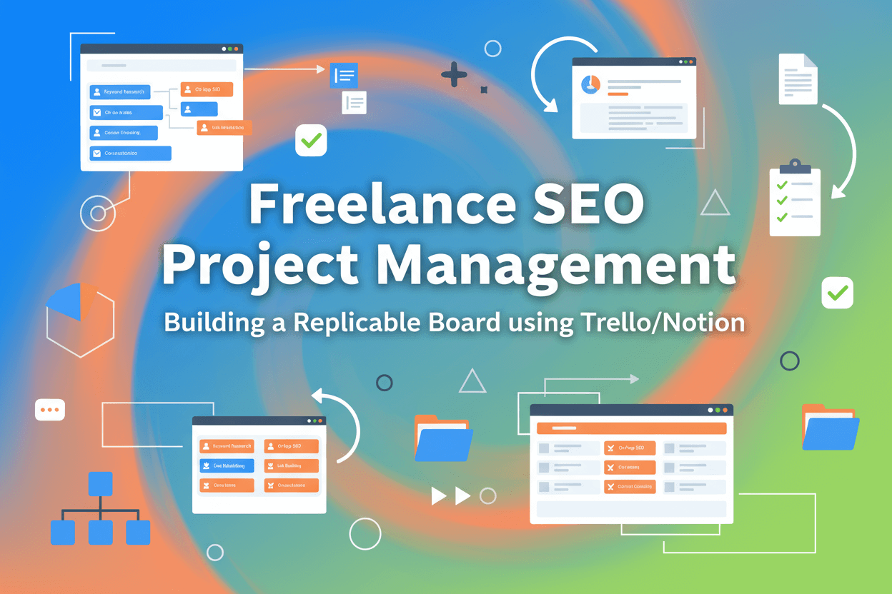 Freelance SEO Project Management: Building a Replicable Board using Trello/Notion