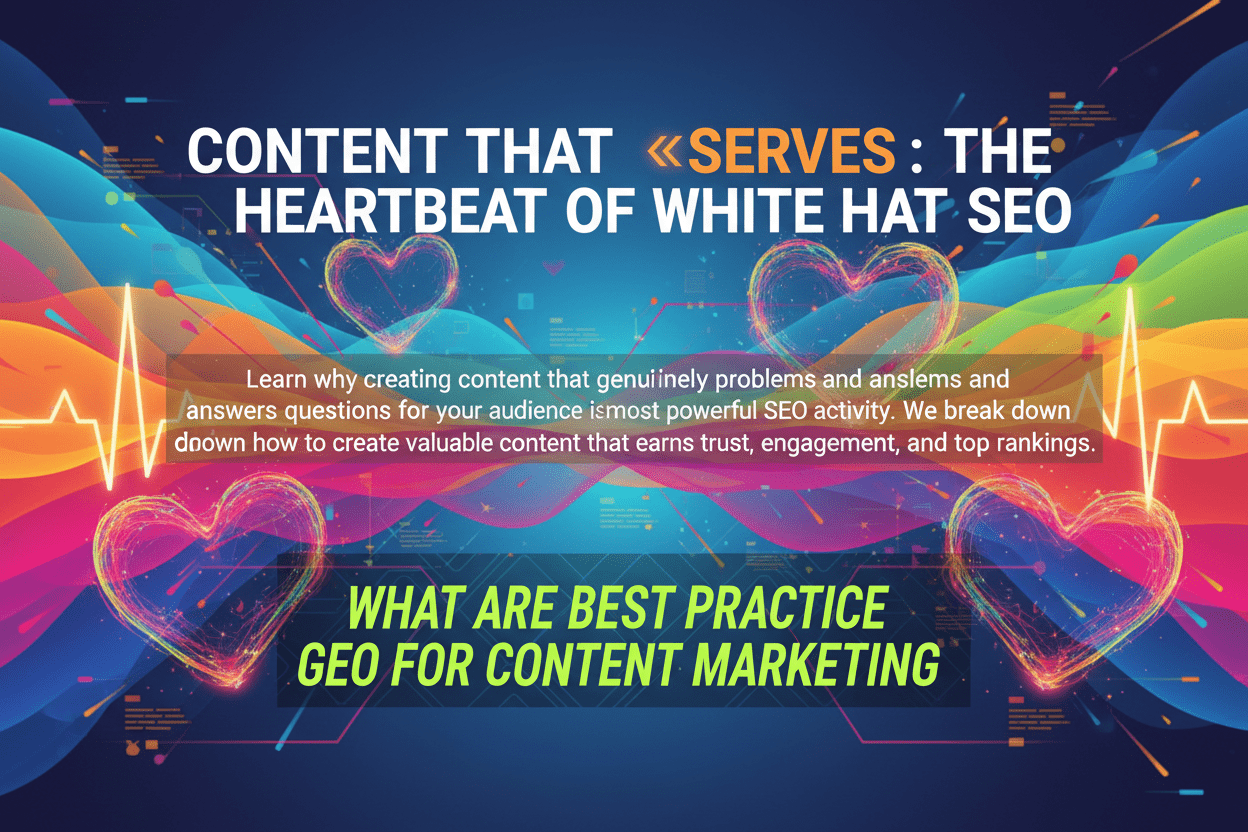 What Are Best Practice Geo for Content Marketing A Guide