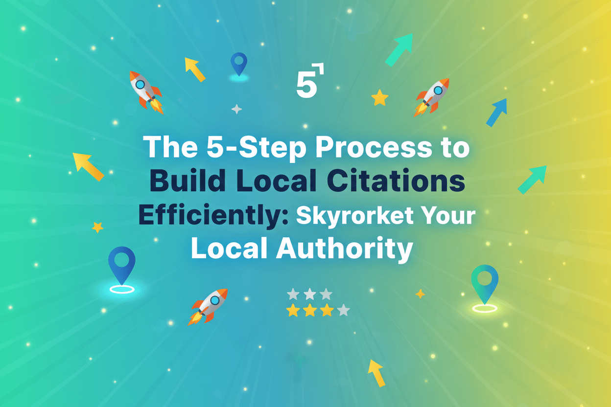 The 5-Step Process to Build Local Citations Efficiently: Skyrocket Your Local Authority