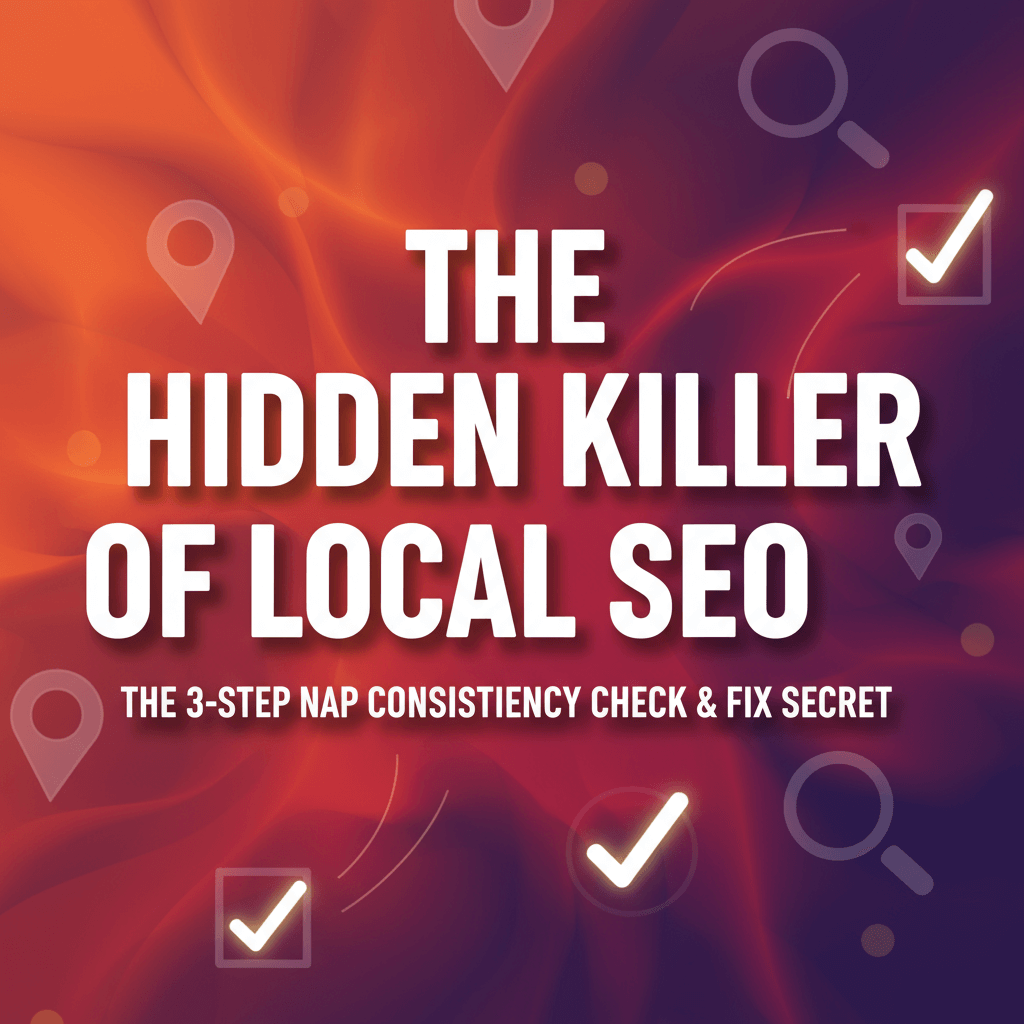 The Hidden Killer of Local SEO: The 3-Step NAP Consistency Check & Fix Secret