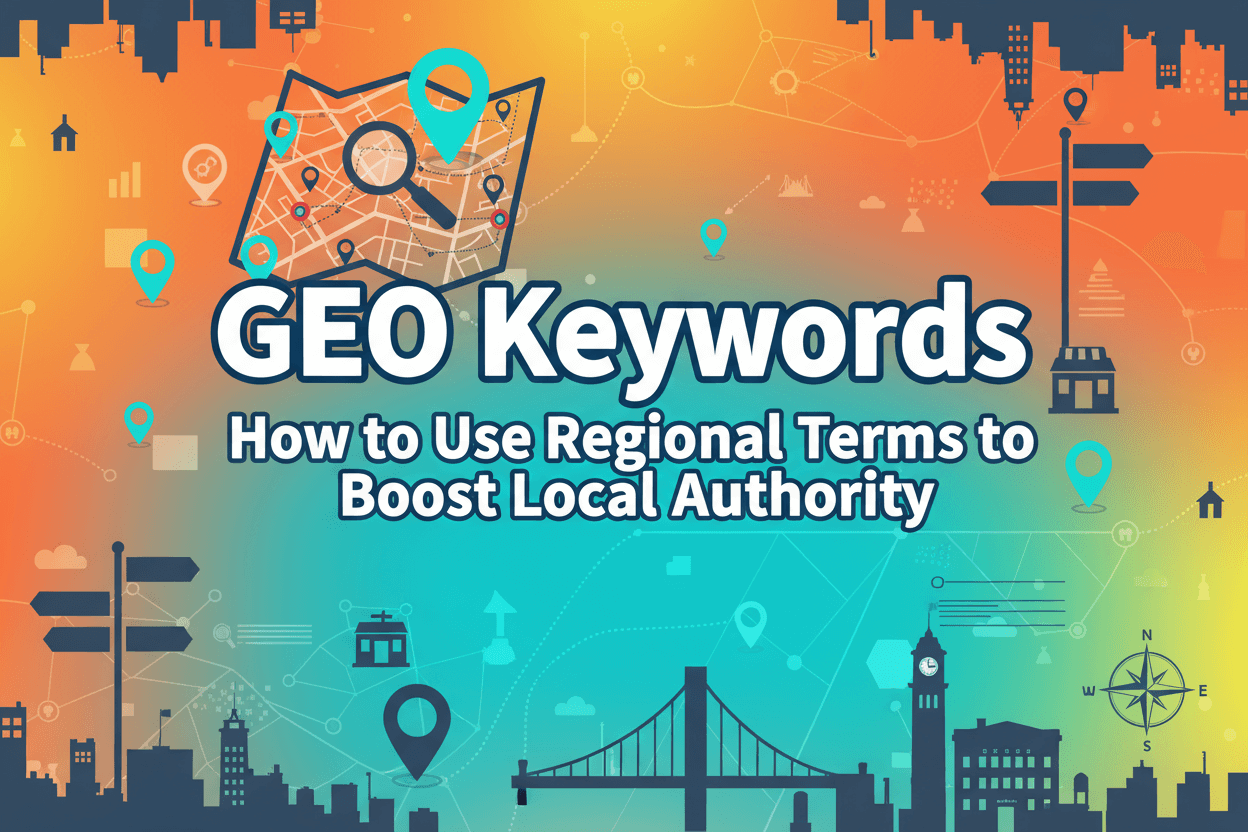 GEO Keywords: How to Use Regional Terms to Boost Local Authority