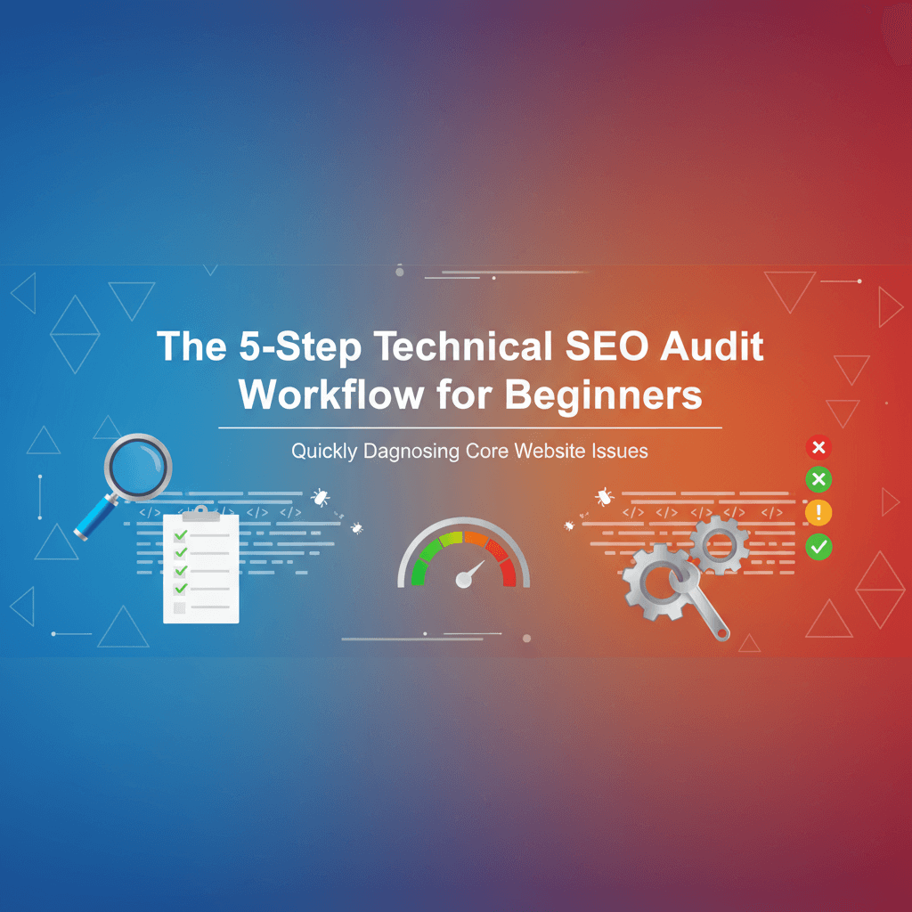 The 5-Step Technical SEO Audit Workflow for Beginners: Quickly Diagnosing Core Website Issues