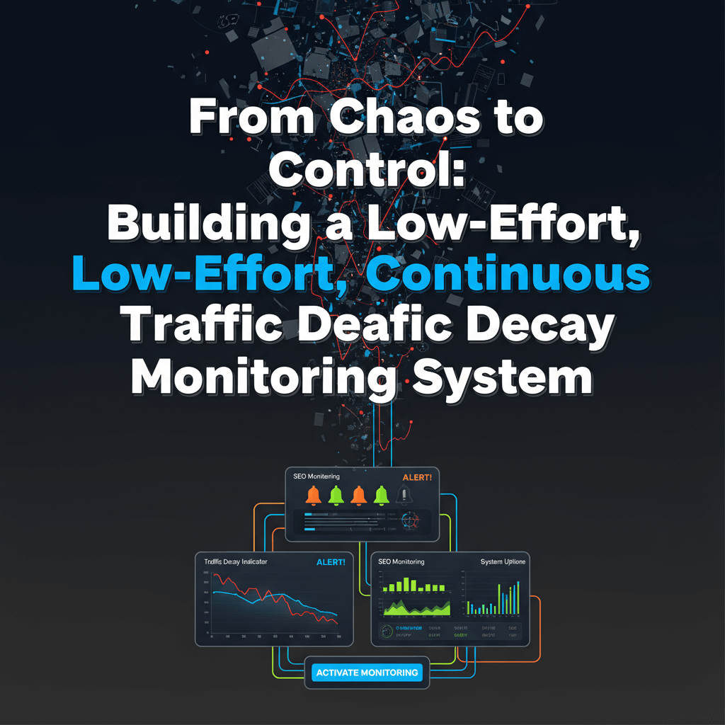 Control Traffic: Build Continuous Monitoring with SEO Keyword Monitor