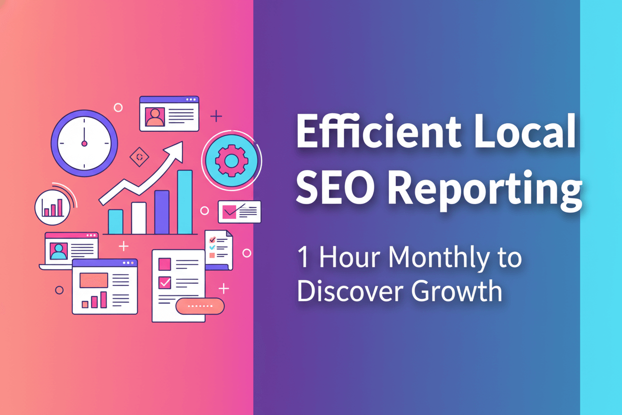 The Efficient Local SEO Reporting Workflow: 1 Hour Monthly to Discover Growth Opportunities