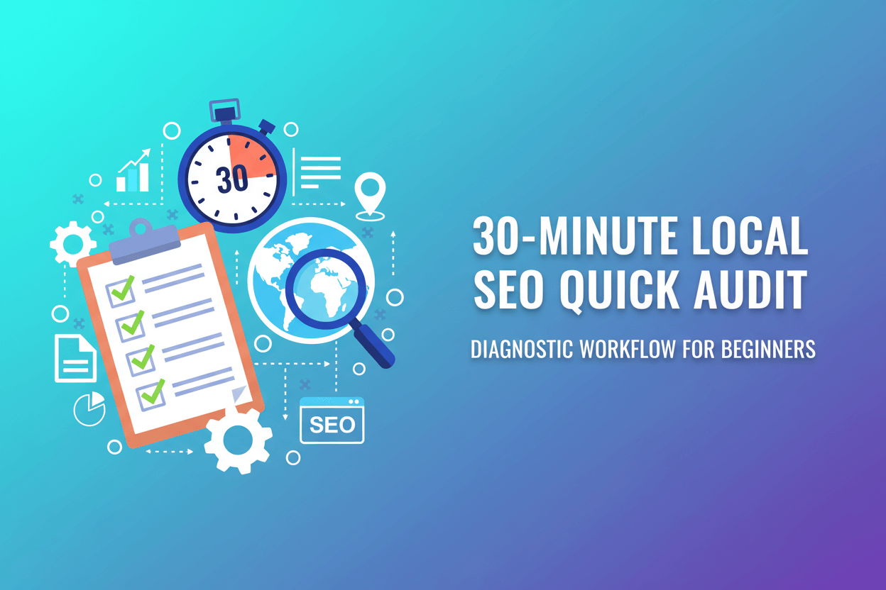 Local SEO Audit Checklist: Fix Local Ranking Issues in 30 Minutes