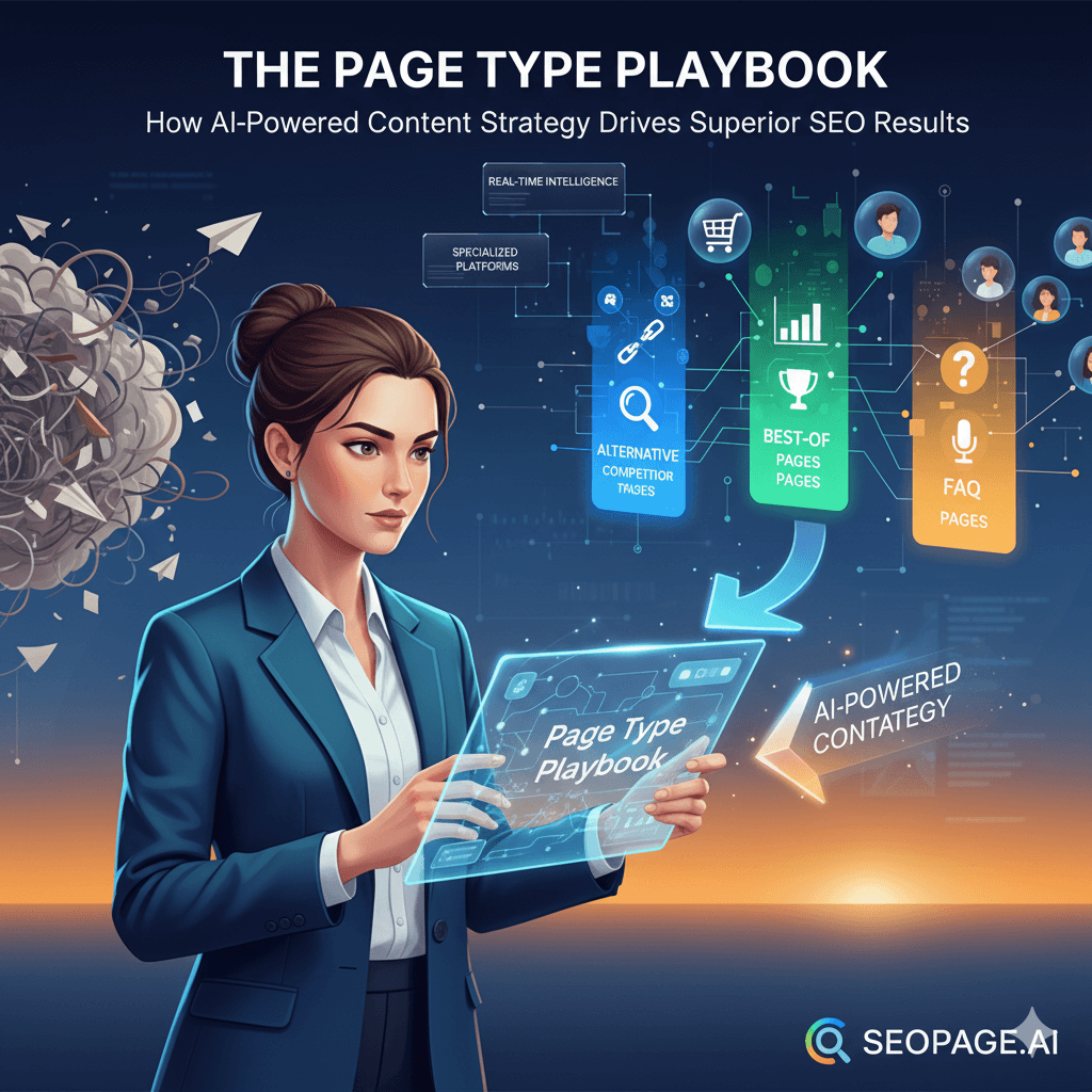 The Page Type Playbook: How AI-Powered Content Strategy Drives Superior SEO Results