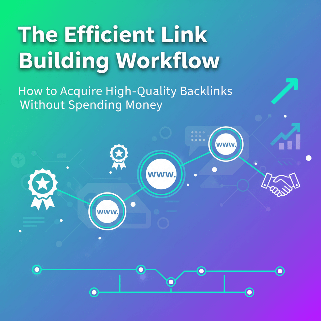 The Efficient Link Building Workflow: How to Acquire High-Quality Backlinks Without Spending Money