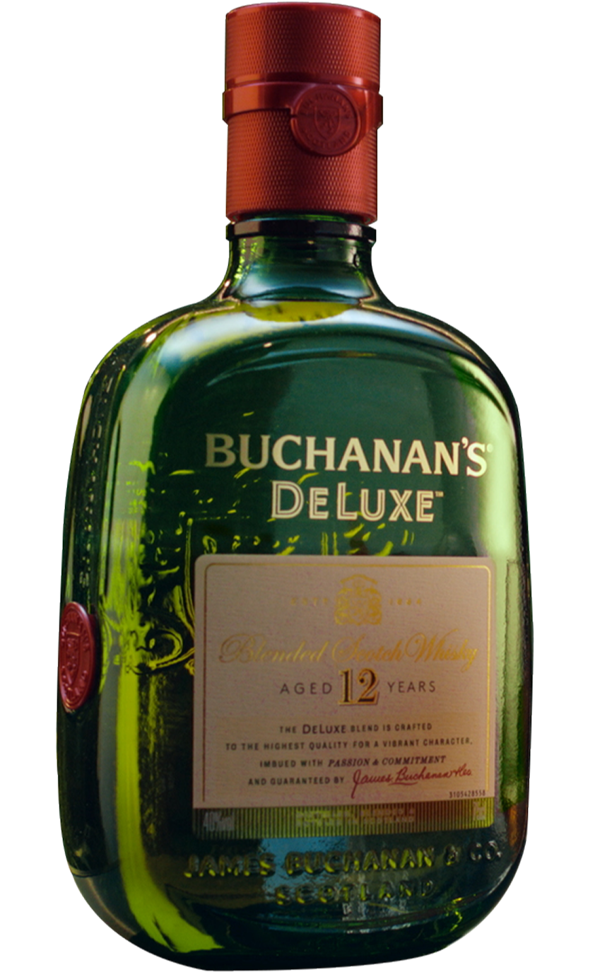 Buchanan's Deluxe Whisky bottle