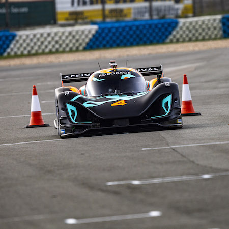 Autonomous racing Graz Roborace car