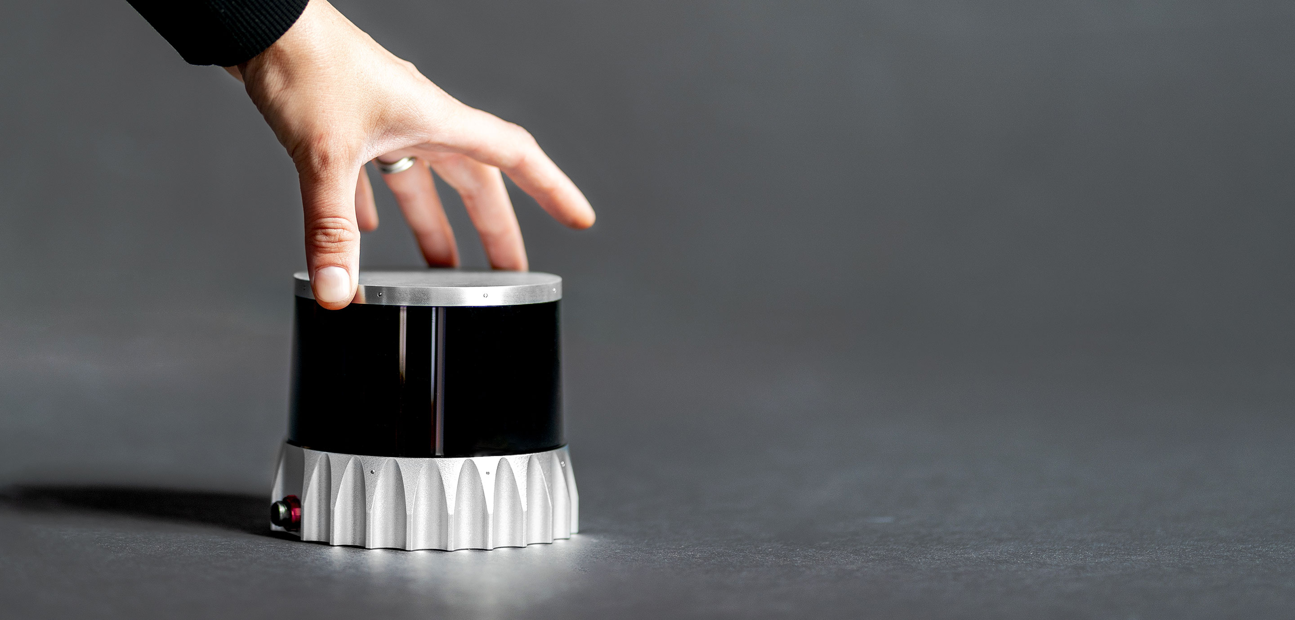 The Ouster OS2 digital lidar sensor