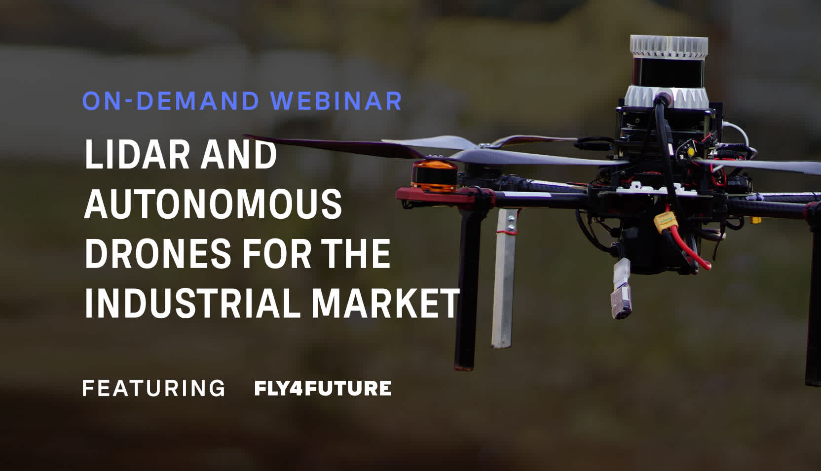 Webinar: How Fly4Future uses lidar on autonomous drones
