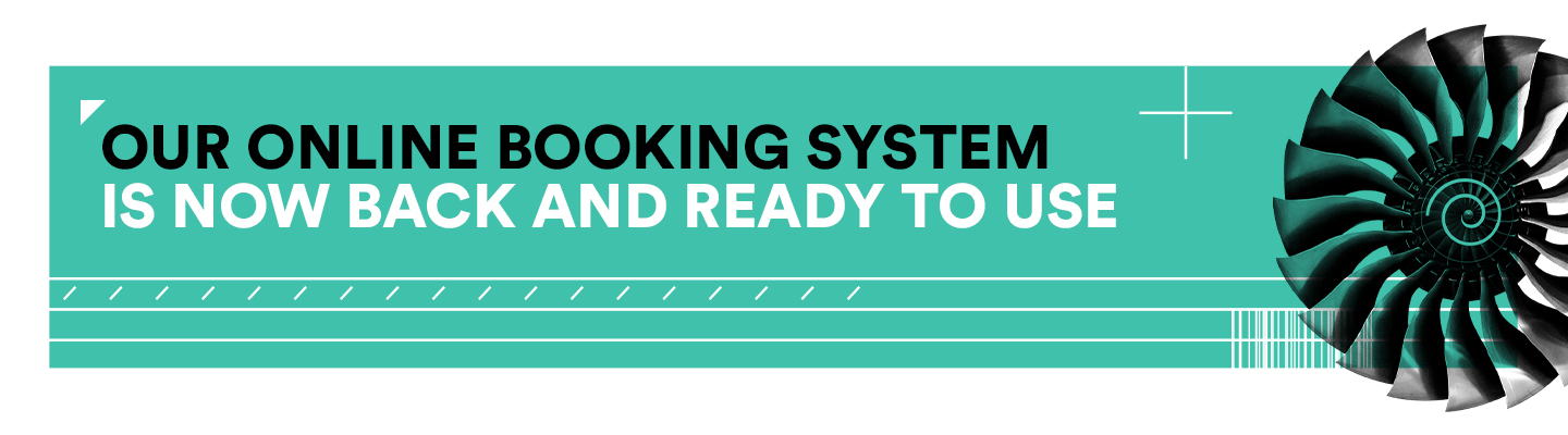 System back online banner image