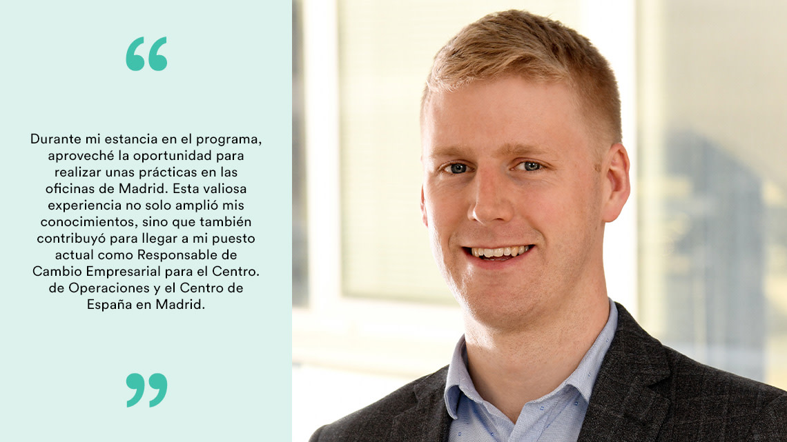 Robert Stack, Head of Business Change - Spanish Hub & Operations