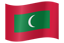 Maldives Flag image