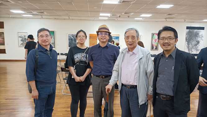 台藝大書畫系「博士生暨博士畢業校友聯展」全台唯一