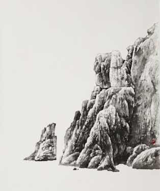 島語.船乘 -- 張祐禎水墨創作展 海島風貌的藝術探索