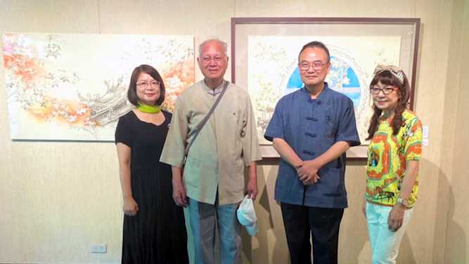 黃淑卿2024年「在旅行中」& 廖美蘭「遇見幸福」雙個展台北福華沙龍登場