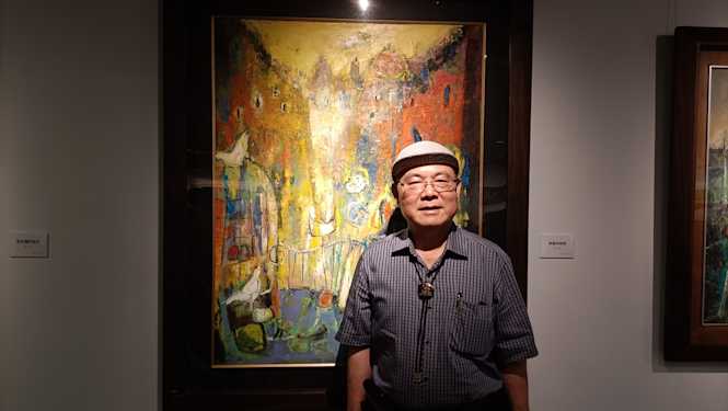 憂心時事 藉畫傳理念 林金田人畫合一藝術創作展