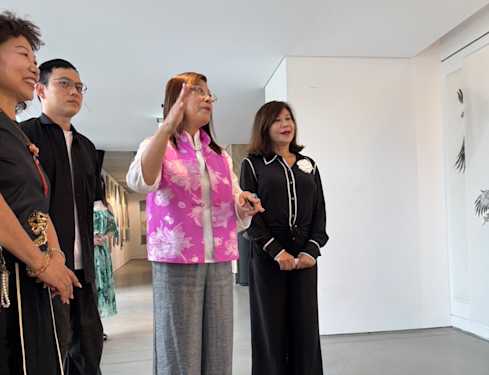 輝映古今-邱素美工筆畫師生展 傳統當代美學交織