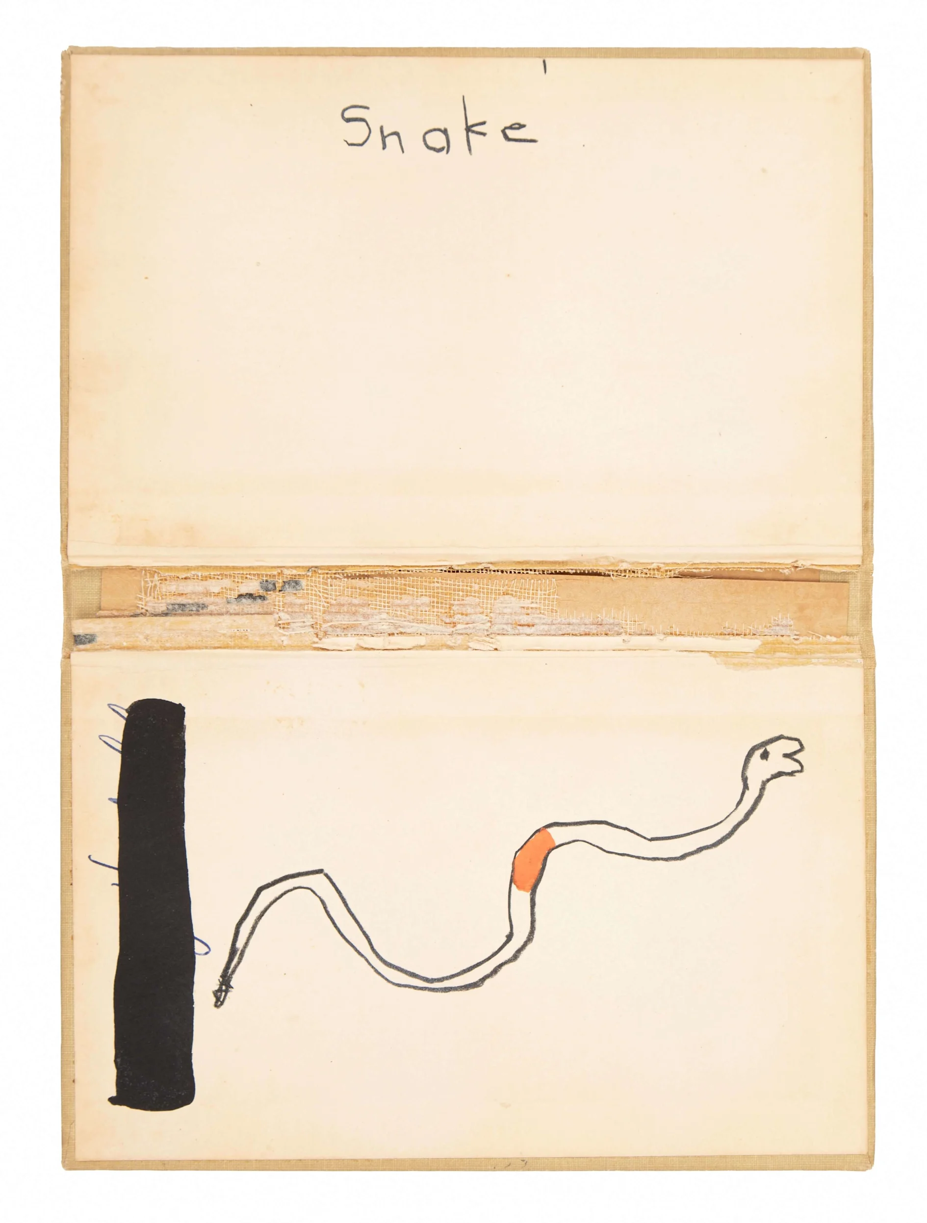 snake with orange 