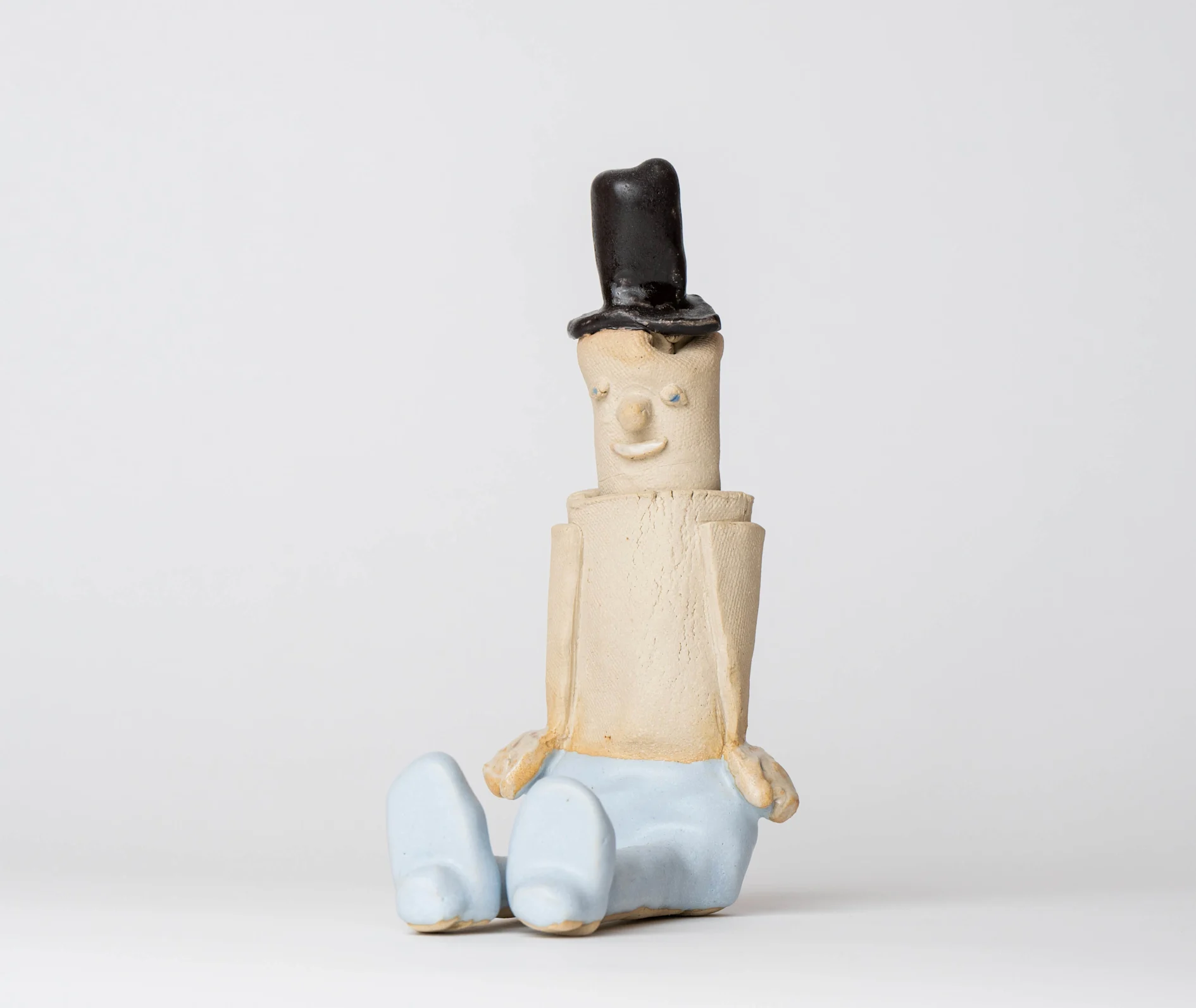 sitting man, simple man