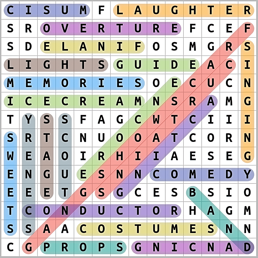 2025 Word Search solution