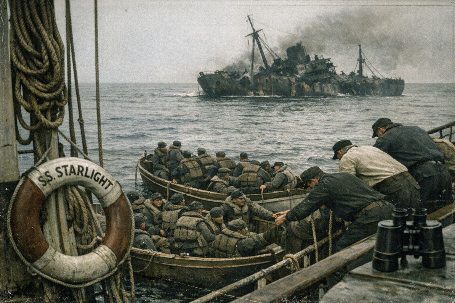 Sinking of HMAS Sydney (II) following engagement with HSK Kormoran