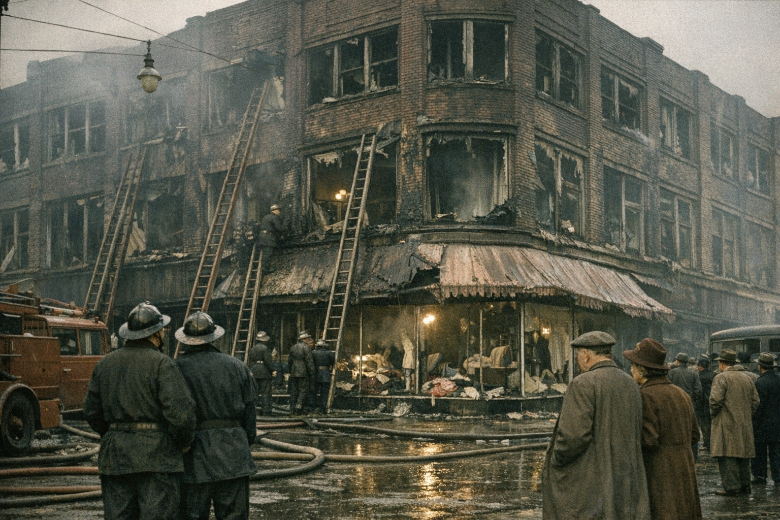 Ballantynes department store fire