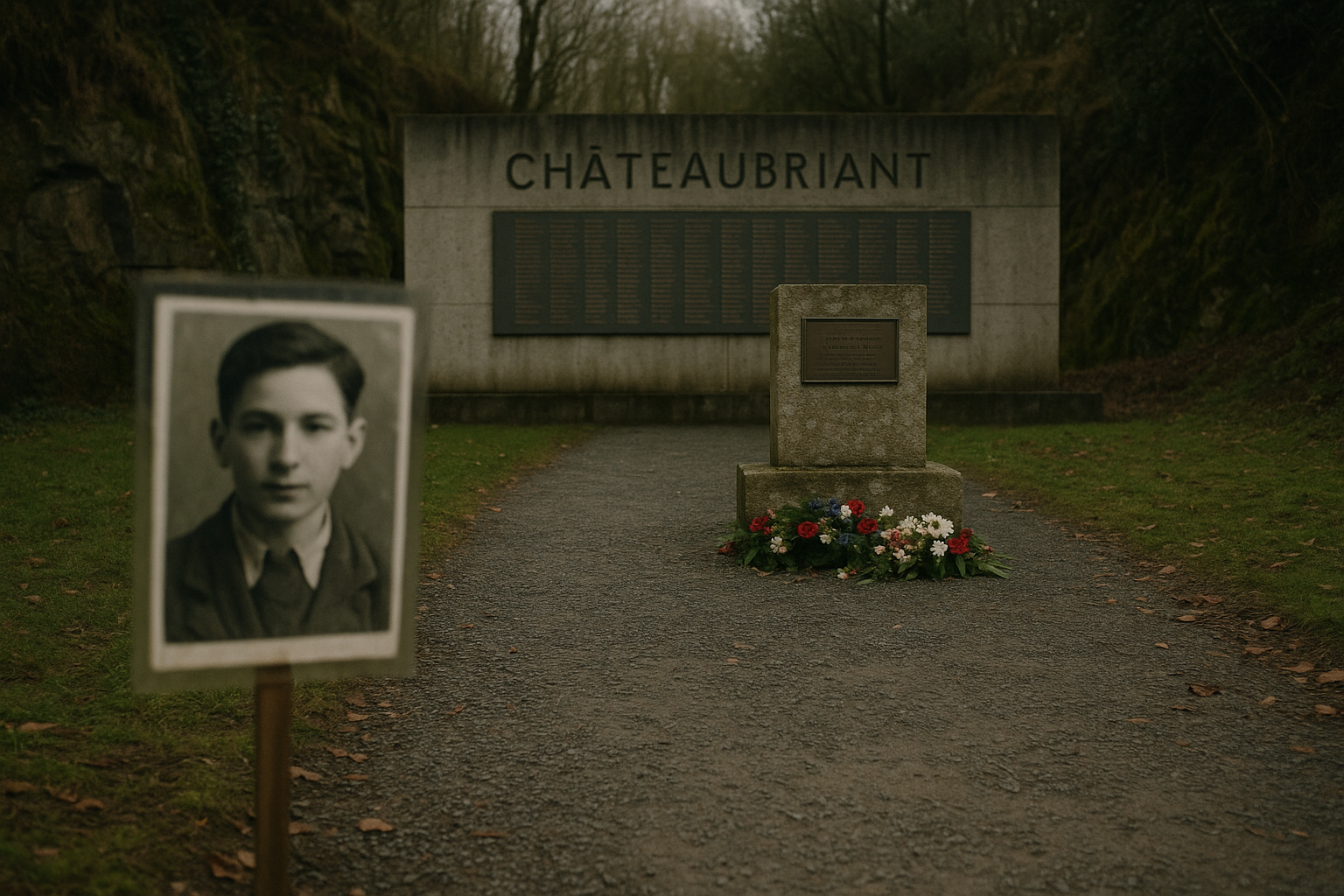 Execution of Guy Môquet (Châteaubriant, 22 October 1941)