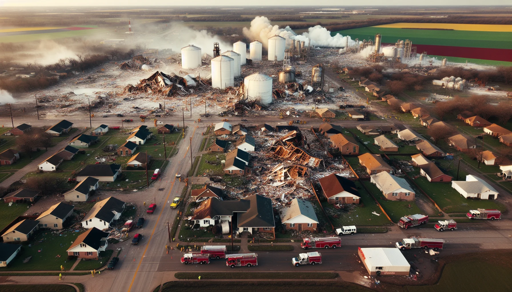 Nutrient Explotion West Fertilizer Company Explosion | Calamity Calendar - All For One