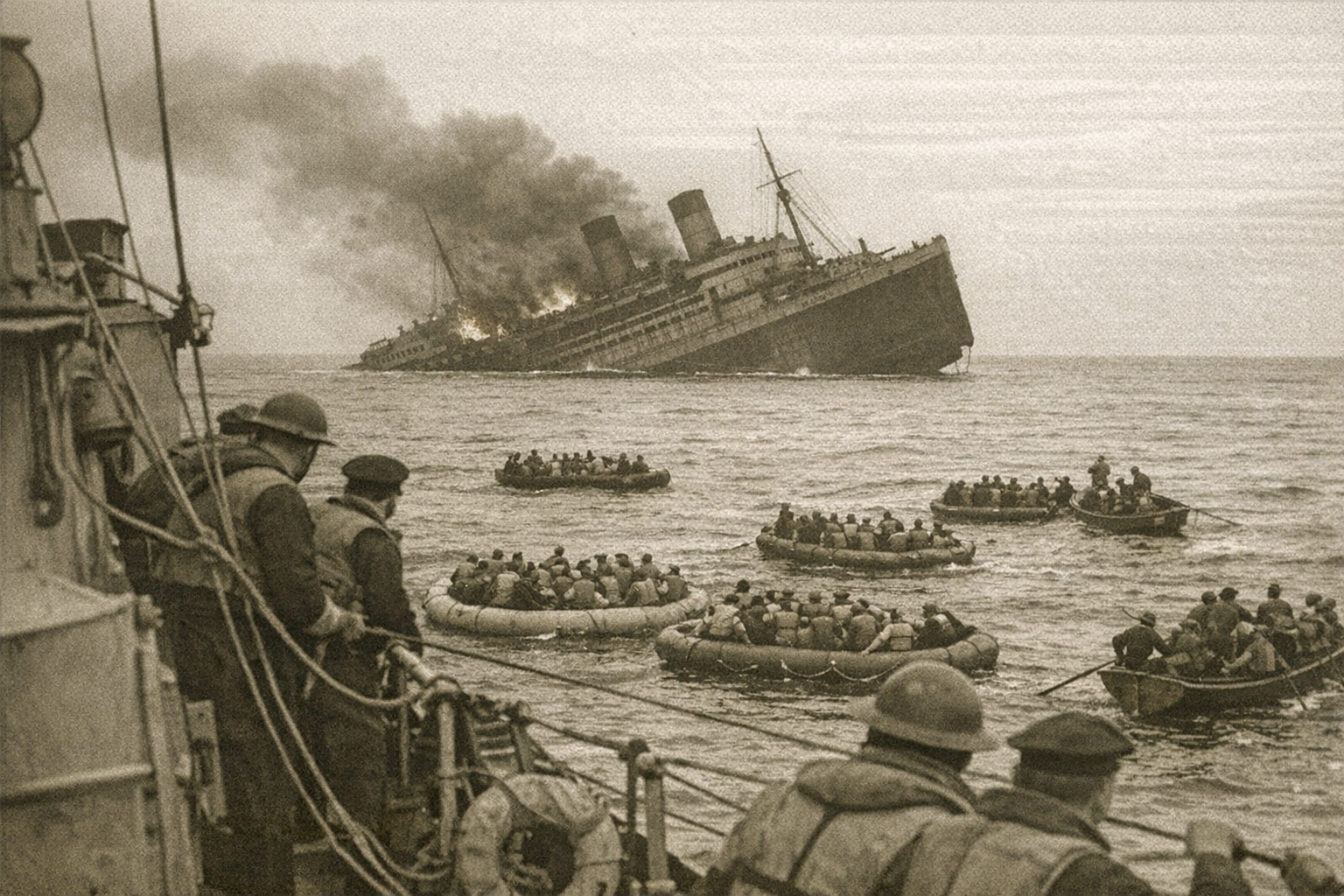 HMT Rohna sinking (attack by Luftwaffe guided weapon, November 26, 1943)