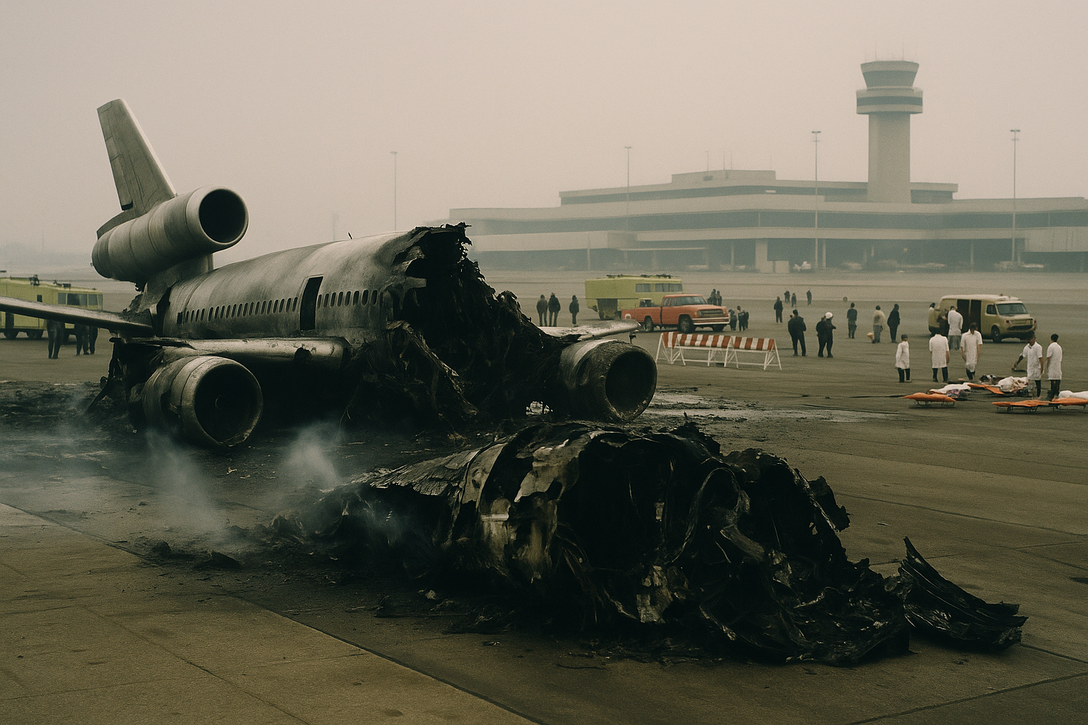Western Airlines Flight 2605 runway collision, Mexico City