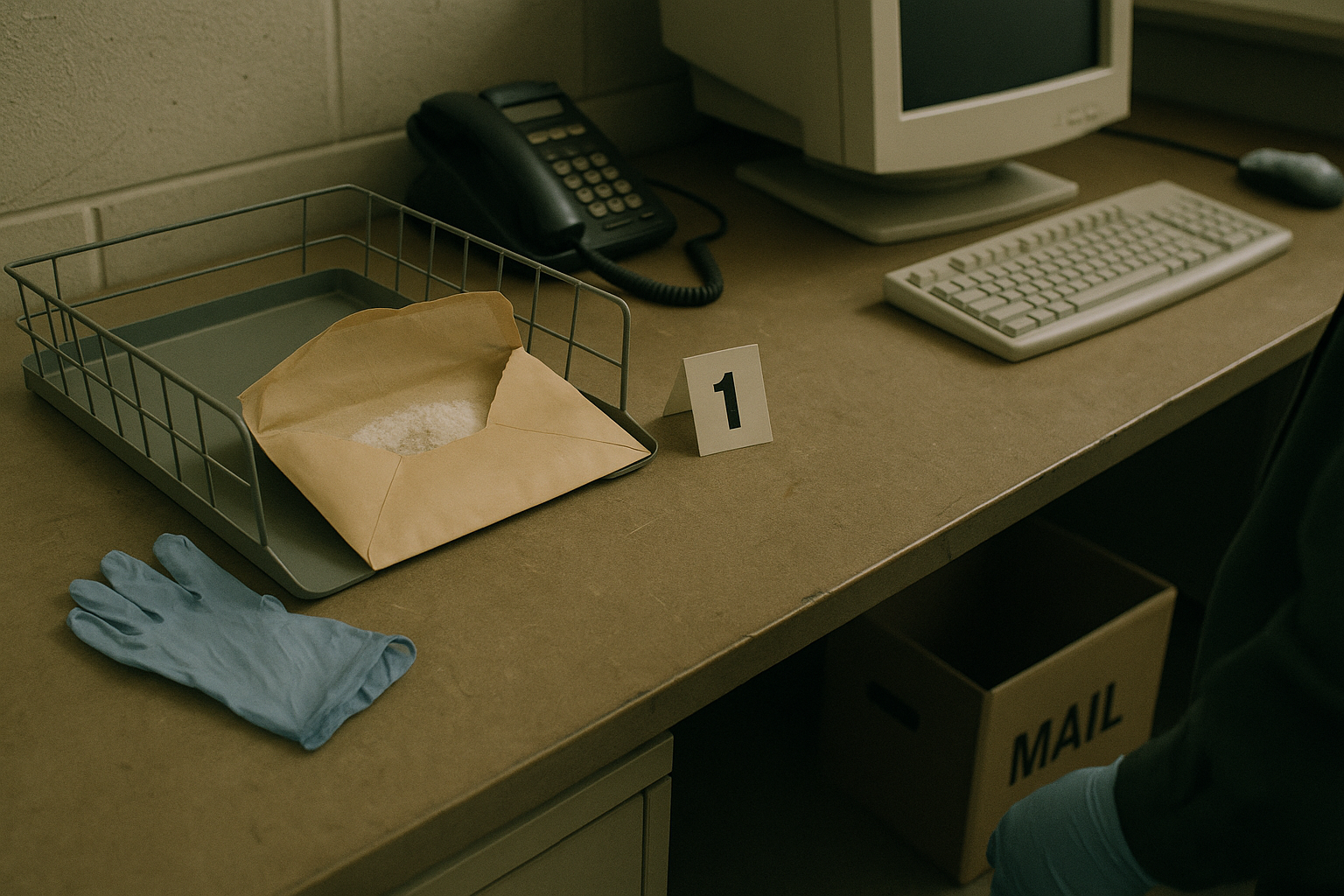 2001 anthrax attacks — initial media mailing