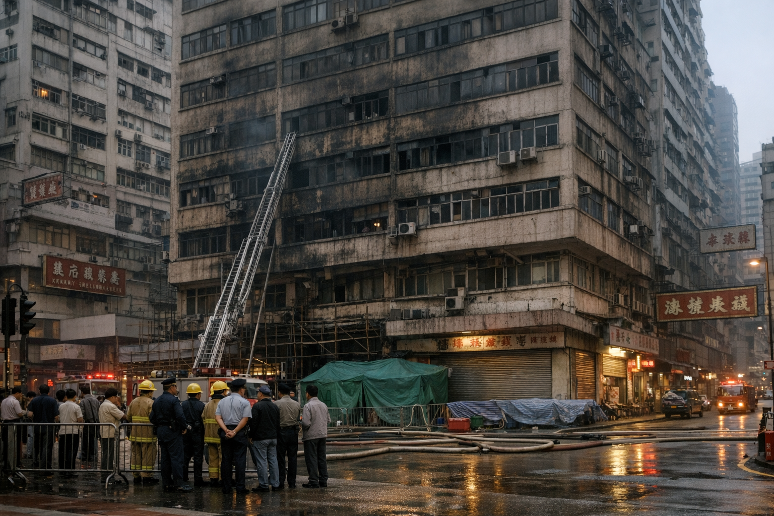 Garley Building fire